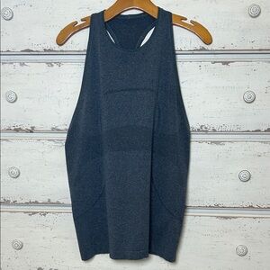 Lululemon Swiftly Tech Gray Racerback Tank Top Size 12